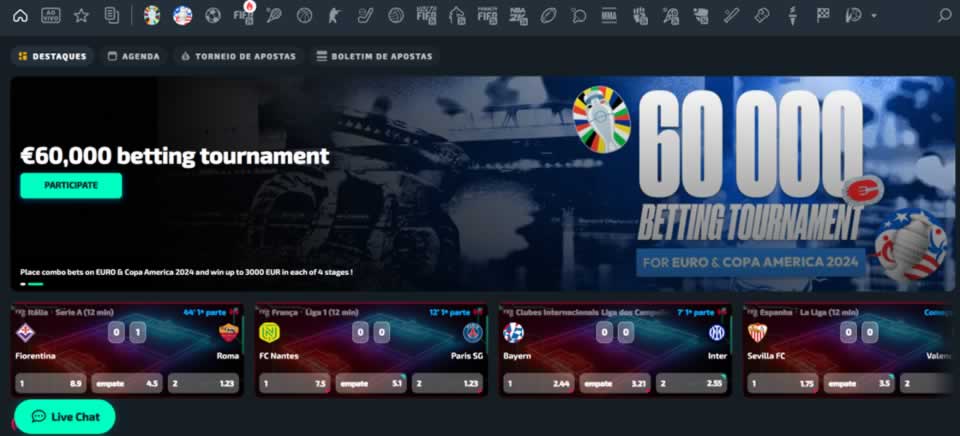 Esportes virtuais betano